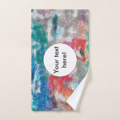 Crayons textuur handdoek (Handdoek)