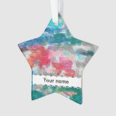 Crayons textuur ornament (voorkant)