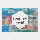 Crayons textuur theedoek (Horizontaal)