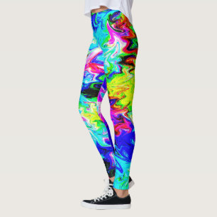 Crazed River..... Leggings