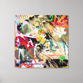 Crazy 2's canvas afdruk (Voorkant)