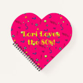 Crazy 80 - Pattern Notitieboek (Voorkant)