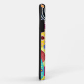 Crazy Abstracte Coole Katten Case-Mate iPhone Case (Achterkant/rechts)