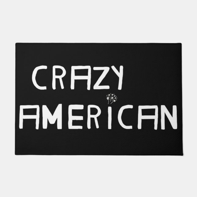 Crazy American DOOR MAT (Voorkant)