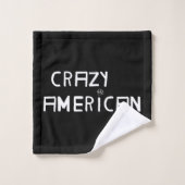 Crazy American Handdoek Set (Wasdoekje)