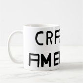 CRAZY AMERICAN MUG (Gauche)