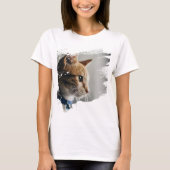 Crazy and Funny Cat T-shirt (Voorkant)