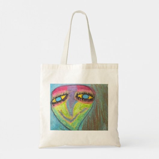Crazy Art 2 Tote Tas (Achterkant)