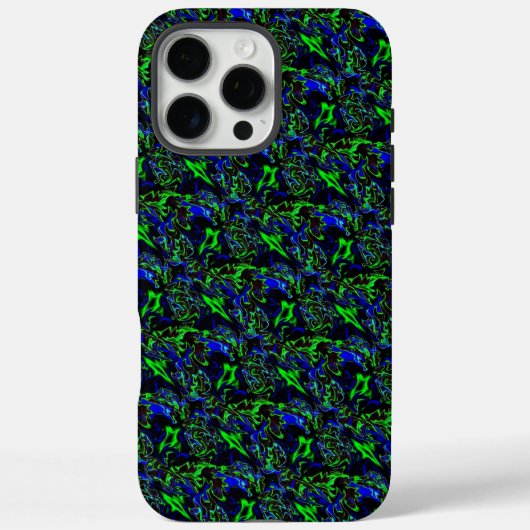 Crazy Artdeco in Funky Rainbow Style Case-Mate iPhone Case (Achterkant)