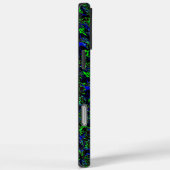 Crazy Artdeco in Funky Rainbow Style Case-Mate iPhone Case (Achterkant / Rechts)