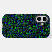 Crazy Artdeco in Funky Rainbow Style Case-Mate iPhone Case (Achterkant (horizontaal))