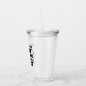 CRAZY AUNT ACRYL DRINKBEKER (Links)