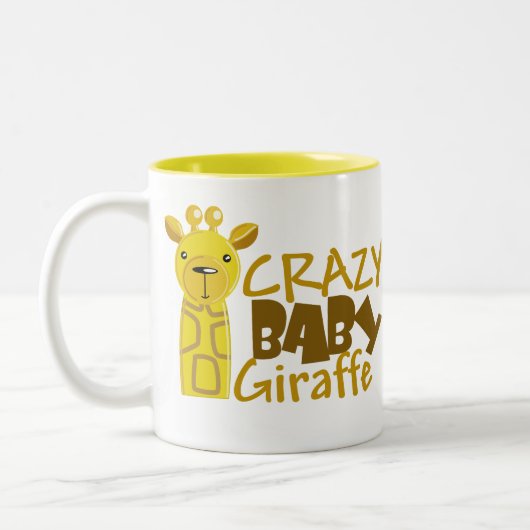 Crazy Baby Giraffe Mok (Links)