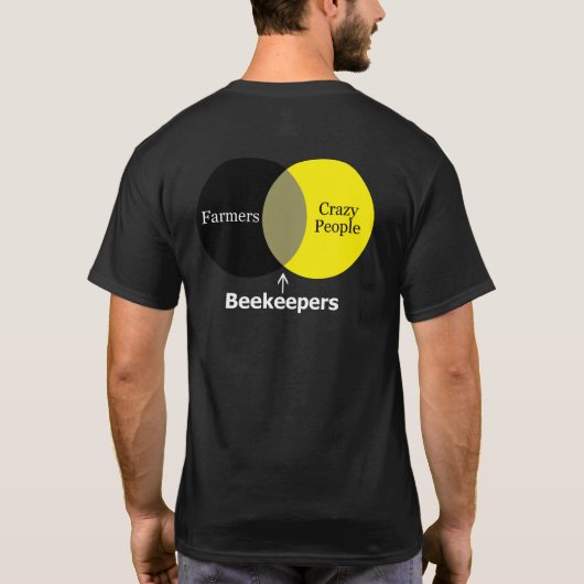 Crazy Beekeepers T-shirt (Achterkant)