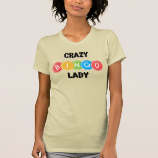 Crazy Bingo Lady T-shirt