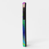 Crazy Blue Fractal Patroon Case-Mate iPhone Case (Achterkant/links)