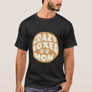 Crazy Boxer Moeder Backprint T-shirt