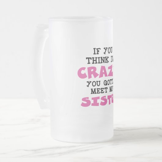 Crazy Brother Matglas Bierpul (Voorkant links)