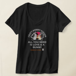 Crazy Bunny Person T-shirt