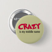 Crazy Button (Voorkant /achterkant)