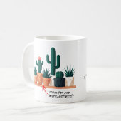Crazy cactus mok (Voorkant links)