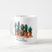 Crazy cactus mok (Voorkant links)