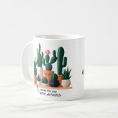 Crazy cactus mok (Voorkant links)