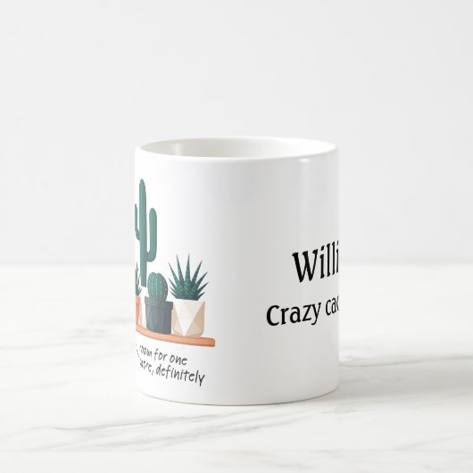 Crazy cactus mug (Centre)