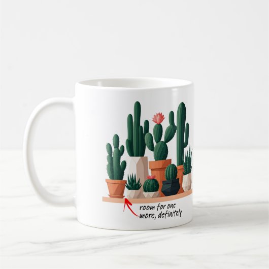 Crazy cactus mug (Gauche)