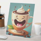 Crazy Café - Panneau de piédestal (In SItu)