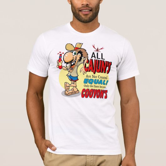 Crazy Cajun T-shirt (Voorkant)