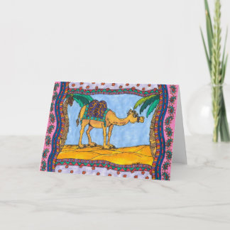 Crazy Camel Wenskaart Kaart