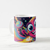 Crazy Candy Swirl Fun Mug Koffiemok (Voorkant links)