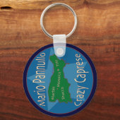 Crazy Caprese Sleutelhanger (Voorkant)