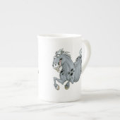 Crazy Cartoon Cheval os Chine Mug (Devant droit)