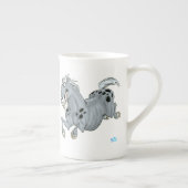 Crazy Cartoon Cheval os Chine Mug (Droite)