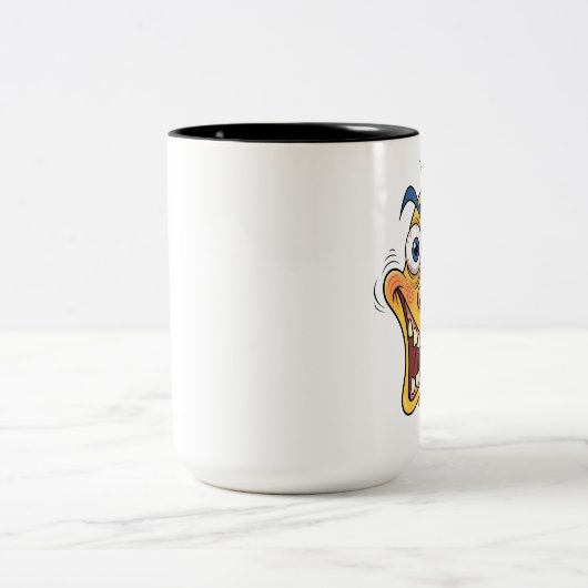 Crazy Cartoon Face Mok – Funny Expression Coffee (Center)