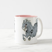Crazy Cartoon Horse Mug (Devant droit)