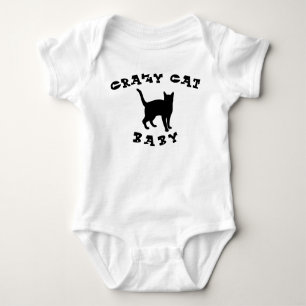 Crazy Cat Baby One-Piece Baby Bodysuit