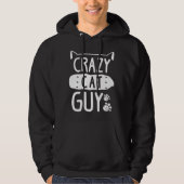 Crazy Cat Guy Hoodie (Voorkant)