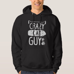Crazy Cat Guy Hoodie