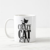 Crazy Cat Guy Koffiemok (Links)