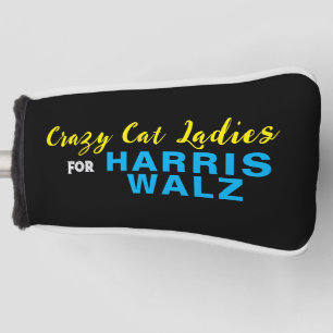Crazy Cat Ladies voor HARRIS WALZ Golf Head Hoesje Golfheadcover