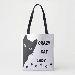 Crazy Cat Lady Bag Draagtas