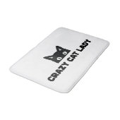 Crazy Cat Lady Bath Mat (Gekanteld)