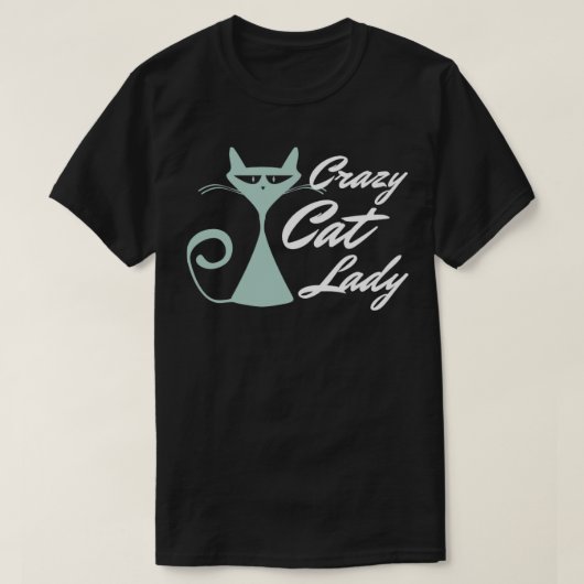 Crazy Cat Lady Cat Merch Design2 T-shirt (Design voorkant)