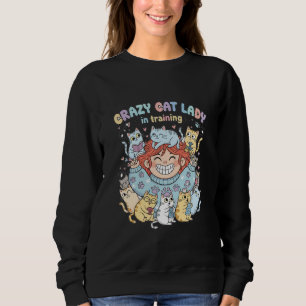 Crazy Cat Lady in Opleiding Trui 