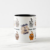 Crazy Cat Lady in training Coffee Mok (Center)