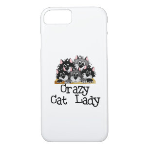 Crazy Cat Lady iPhone 7 coque