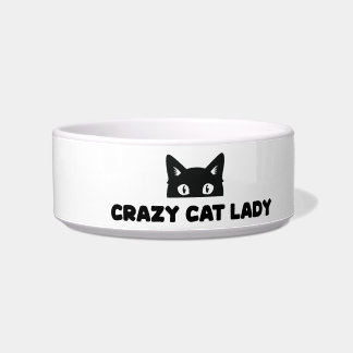 Crazy Cat Lady Keramische Pet Bowl Voerbakje